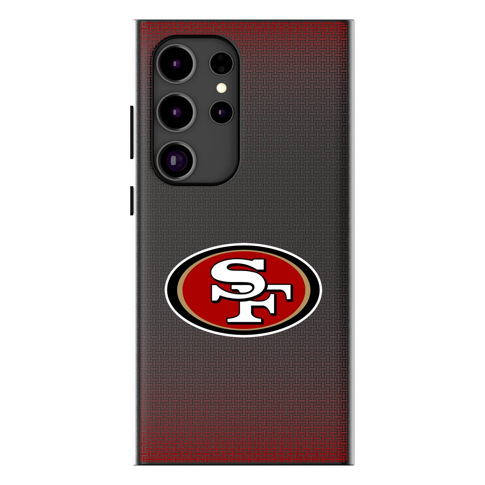 Keyscaper - NFL - San Francisco 49ers Linen Galaxy Magnetic Bump Case - S25 - Black price history on PriceWatchPro