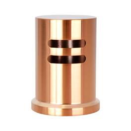 Akicon - Solid Brass Air Gap Cover for Kitchen Dishwasher - Copper