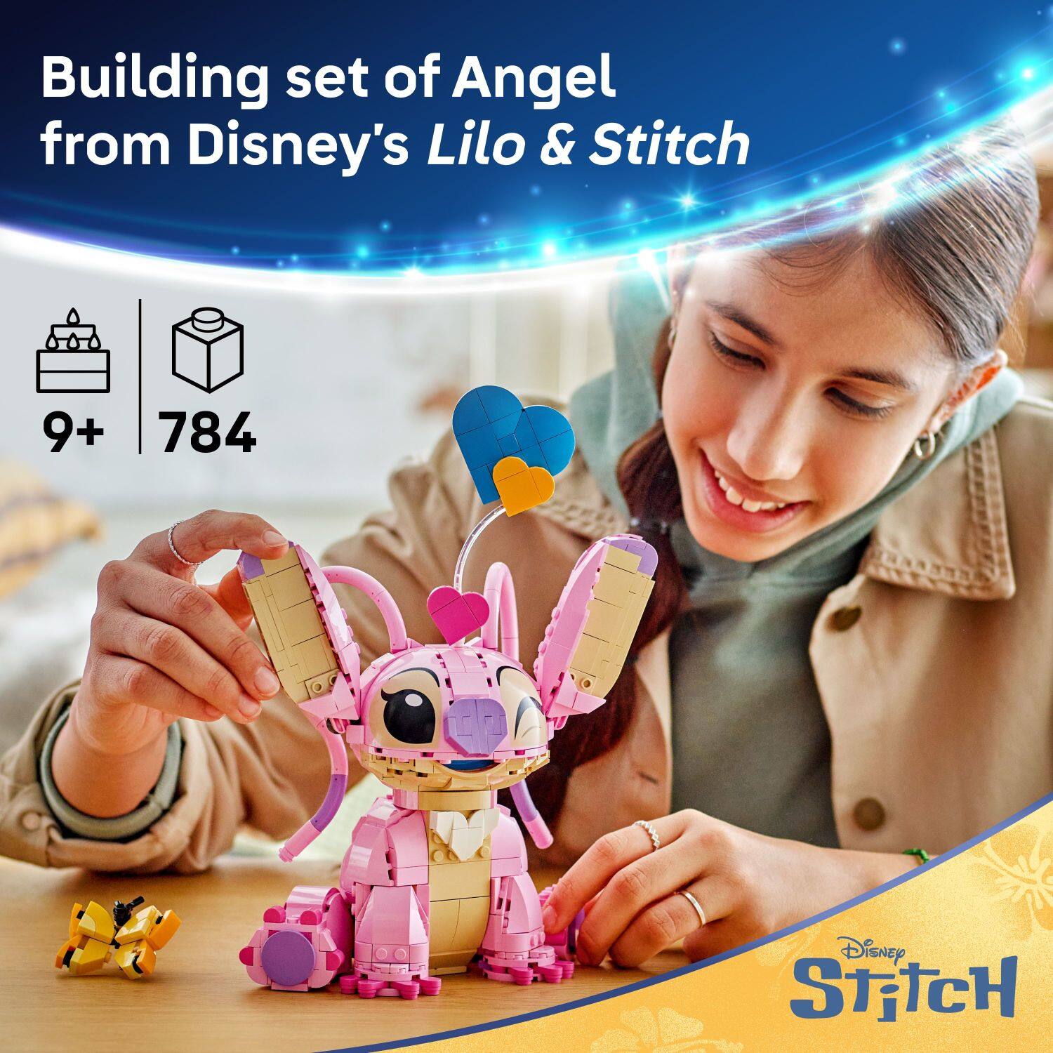 Building set of Angel from Disney's Lilo & Stitch 9+ 784 Disney STITCH