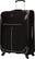 Angle Standard. Samsonite - Aspire GRT 25" Expandable Upright Spinner Case - Black/Silver Gray.