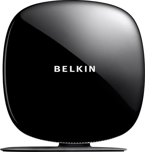 Best Buy: Belkin N900 Dual-Band Wireless-N Router With 4-Port Gigabit ...