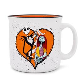 Disney - The Nightmare Before Christmas Jack, Zero, and Sally 20-Ounce Camper Mug - White