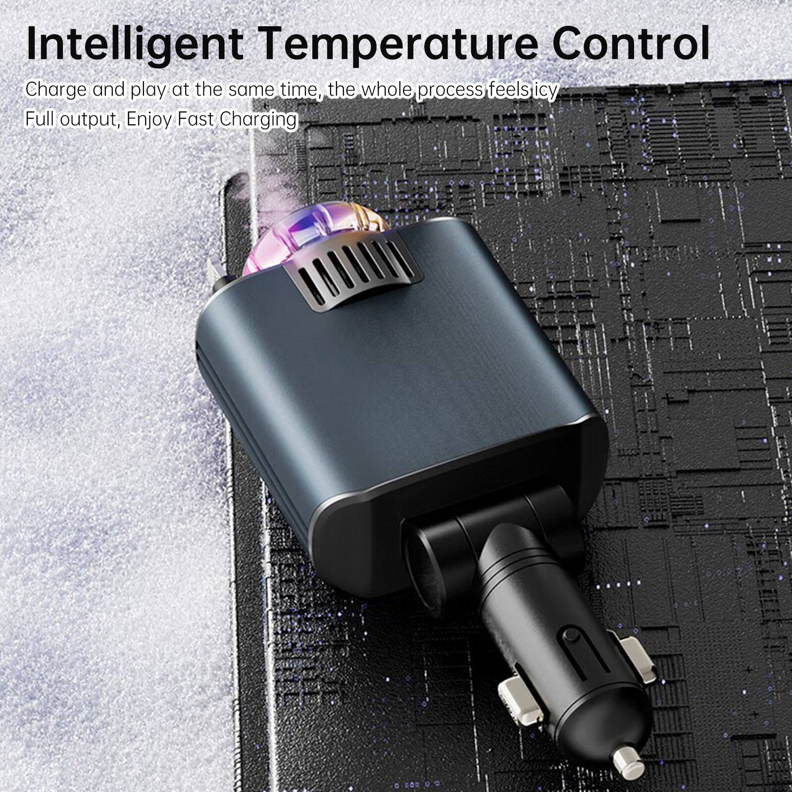 Intelligent Temperature Control

Charge and play at the same time, the whole process feels icy

Full output, Enjoy Fast Charging