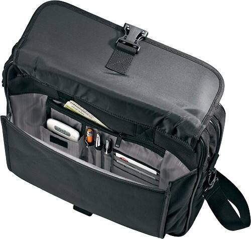 Alt View Standard 2. Samsonite - Classic Business Front Flap Laptop Briefcase - Black.