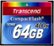 Front Zoom. Transcend - Extreme 400X 64GB CF Memory Card.