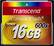 Front Standard. Transcend - Extreme Plus 16 GB CompactFlash (CF) Card - 1 Card.