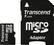 Front Standard. Transcend - 8 GB microSD High Capacity (microSDHC) - 1 Card.