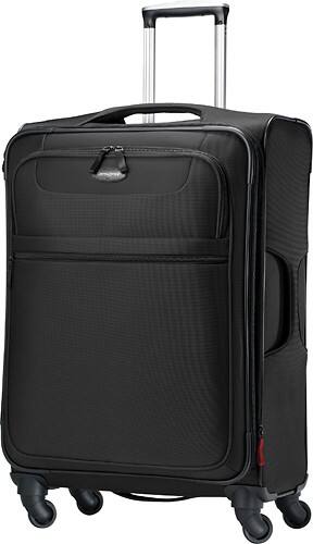 Angle Standard. Samsonite - LIFT 25" Expandable Upright Spinner Case - Black.