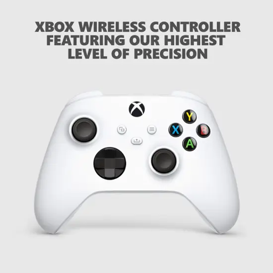Microsoft - Xbox Series S 512GB All-Digital Console (Disc-Free Gaming) - White
