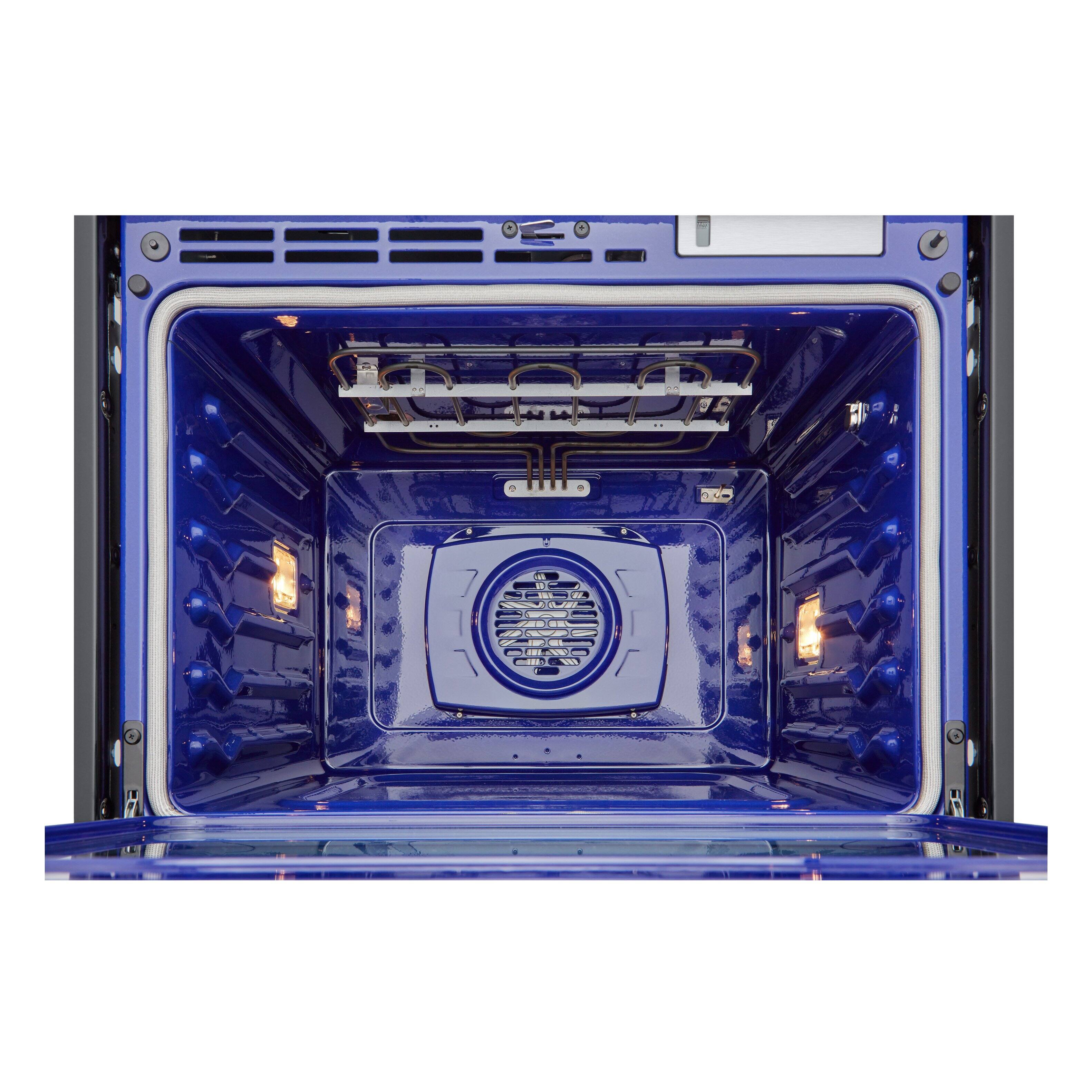 Alt View 21. LG - STUDIO 30" Smart Built-In Electric Convection Combination Wall Oven with Microwave and Sous Vide - Essence White.