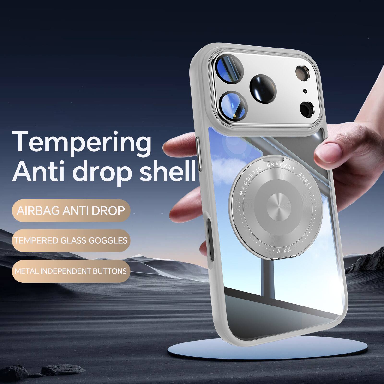 Tempering Anti drop shell  
AIRBAG ANTI DROP  
BRACKET MAGNETIC SHELL  
TEMPERED GLASS GOGGLES  
AIKN METAL INDEPENDENT BUTTONS