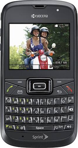 Front Standard. Kyocera - Brio S3015 Mobile Phone - Gray (Sprint).