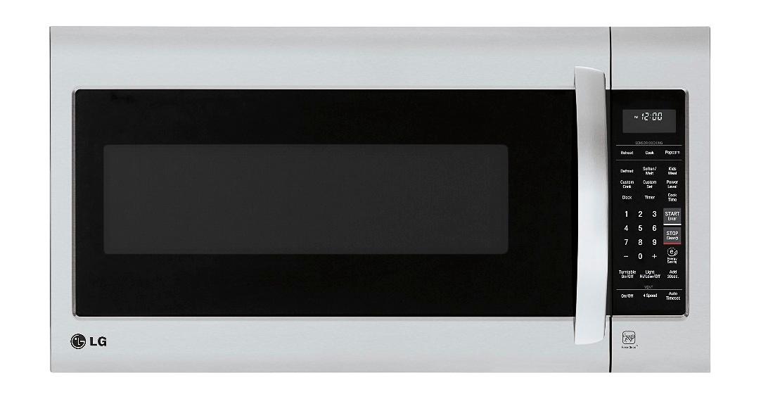 LG 1.8 cu. ft. 30 in. W Smart Over the Range Microwave Oven with