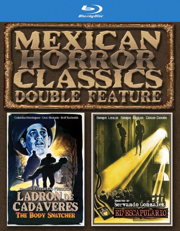 

Mexican Horror Classics Double Feature: Ladron de Cadaveres/En Escapulario [Blu-ray]