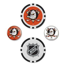 WinCraft - Anaheim Ducks 4-Pack Ball Marker Set - Multicolor