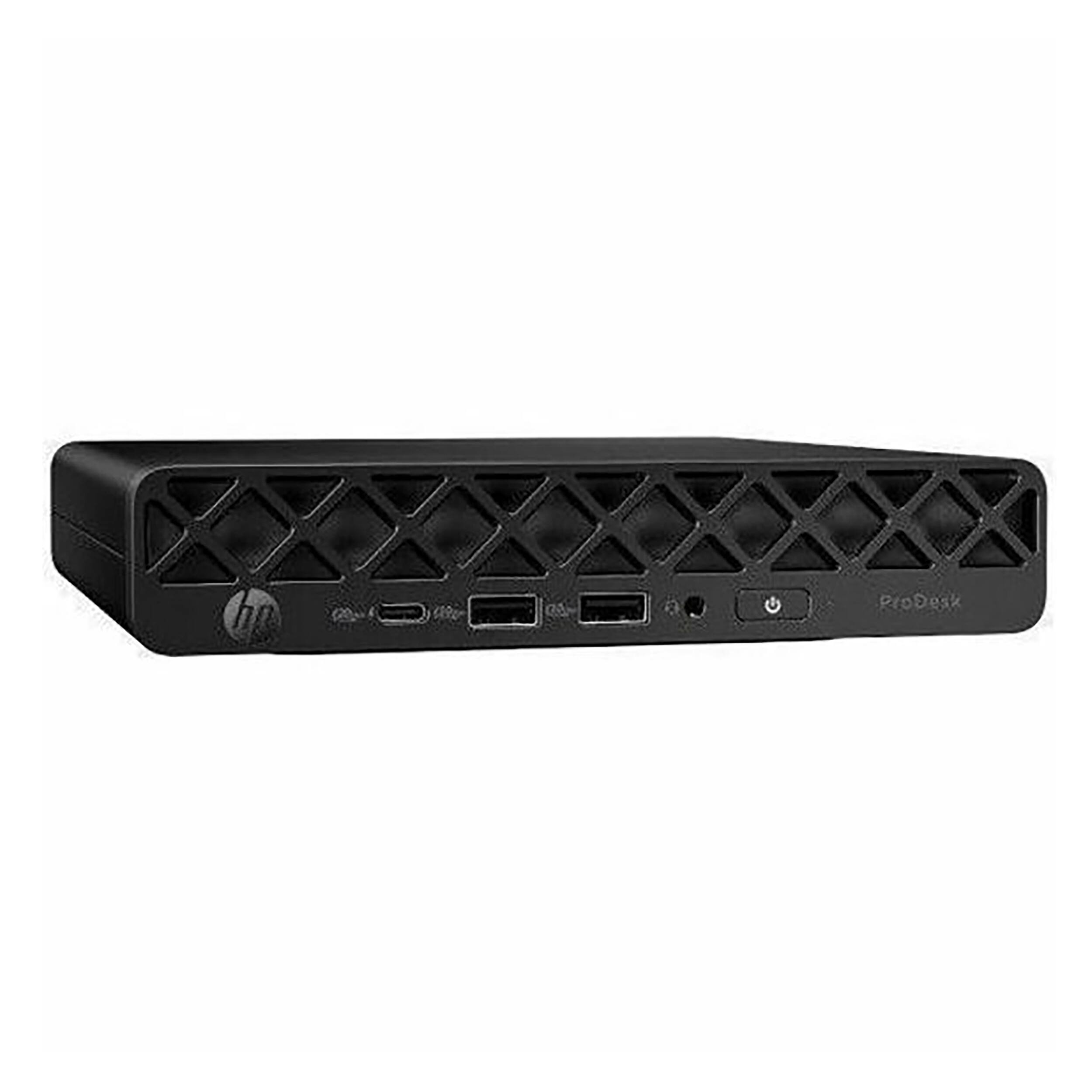 Angle. HP - ProDesk Mini Desktop - Intel Core Ultra 5 - 16GB Memory - 256GB SSD - Jack Black.