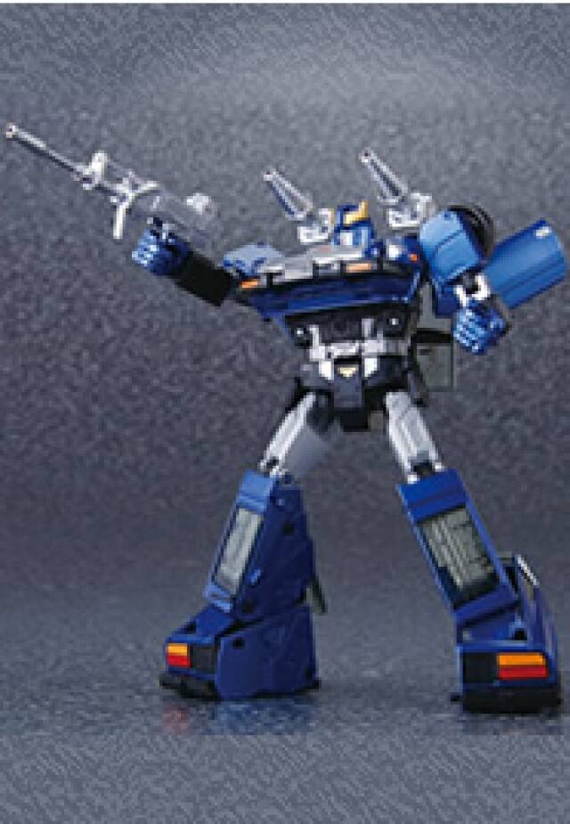Alt View 4. Transformers - MP-18B Blue Bluestreak | Transformers Masterpiece.
