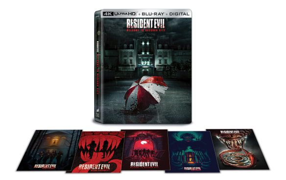 Resident Evil: Welcome to Raccoon City [SteelBook] [4K Ultra HD Blu-ray/Blu-ray] [2021]