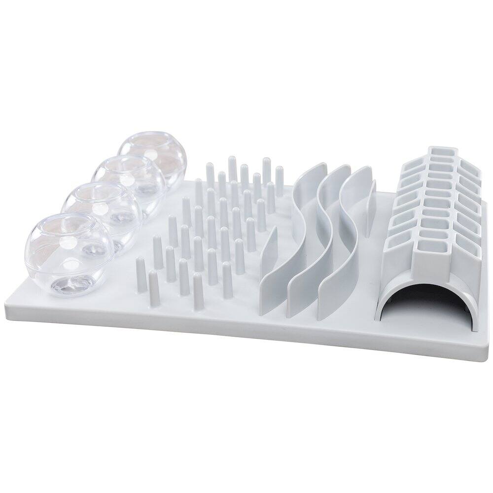 Front. TRIXIE - Fun Board Strategy Game for Cats, Puzzle Toy, Treat Dispenser, Interactive Play - White.