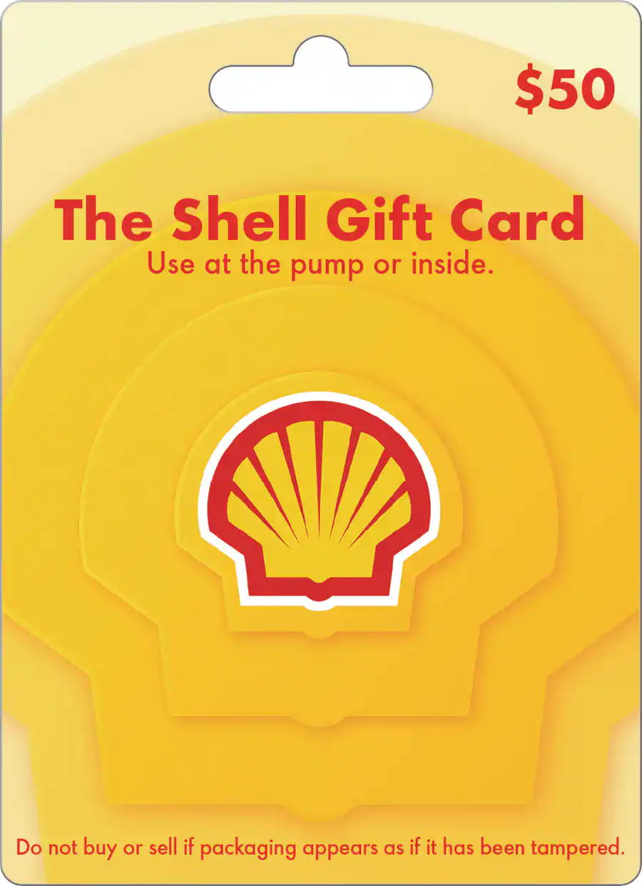 Shell Oil $50 Gift Card $50 POSA- 2025REG - Best Buy