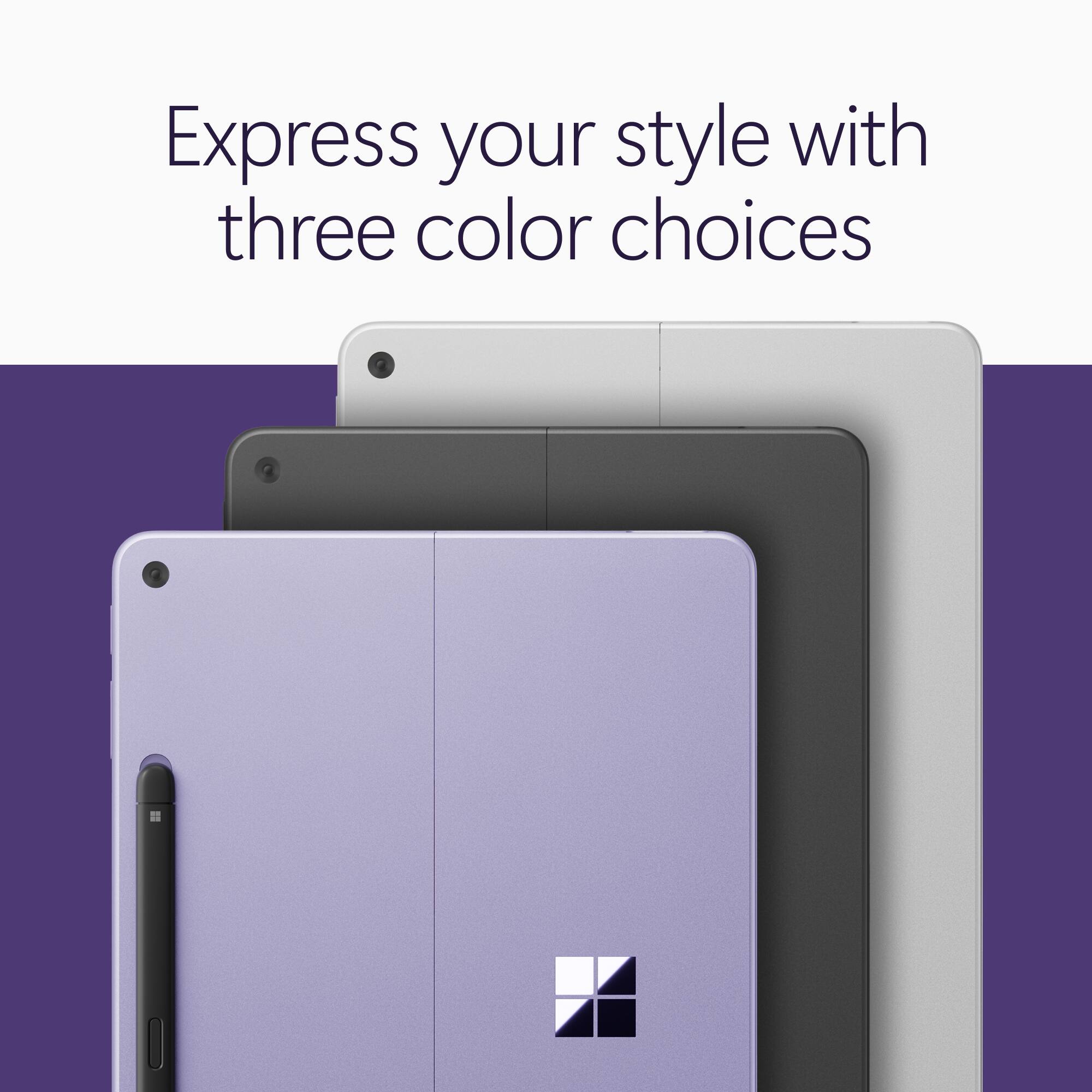 Express your style with three color choices