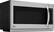 Angle. LG - 2.2 Cu. Ft. Over-the-Range Microwave with Sensor Cooking and EasyClean - Stainless Steel.