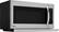 Alt View 12. LG - 2.2 Cu. Ft. Over-the-Range Microwave with Sensor Cooking and EasyClean - Stainless Steel.