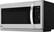 Left. LG - 2.2 Cu. Ft. Over-the-Range Microwave with Sensor Cooking and EasyClean - Stainless Steel.
