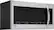 Angle. LG - 2.0 Cu. Ft. Over-the-Range Microwave with EasyClean - Stainless steel.