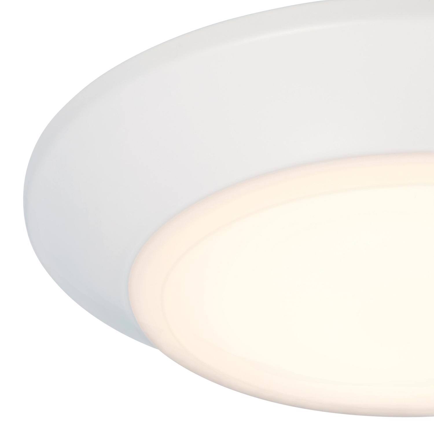 Left. Westinghouse - Westinghouse Makira 1 in. H X 6 in. W X 6 in. L Frost White Ceiling Fixture.