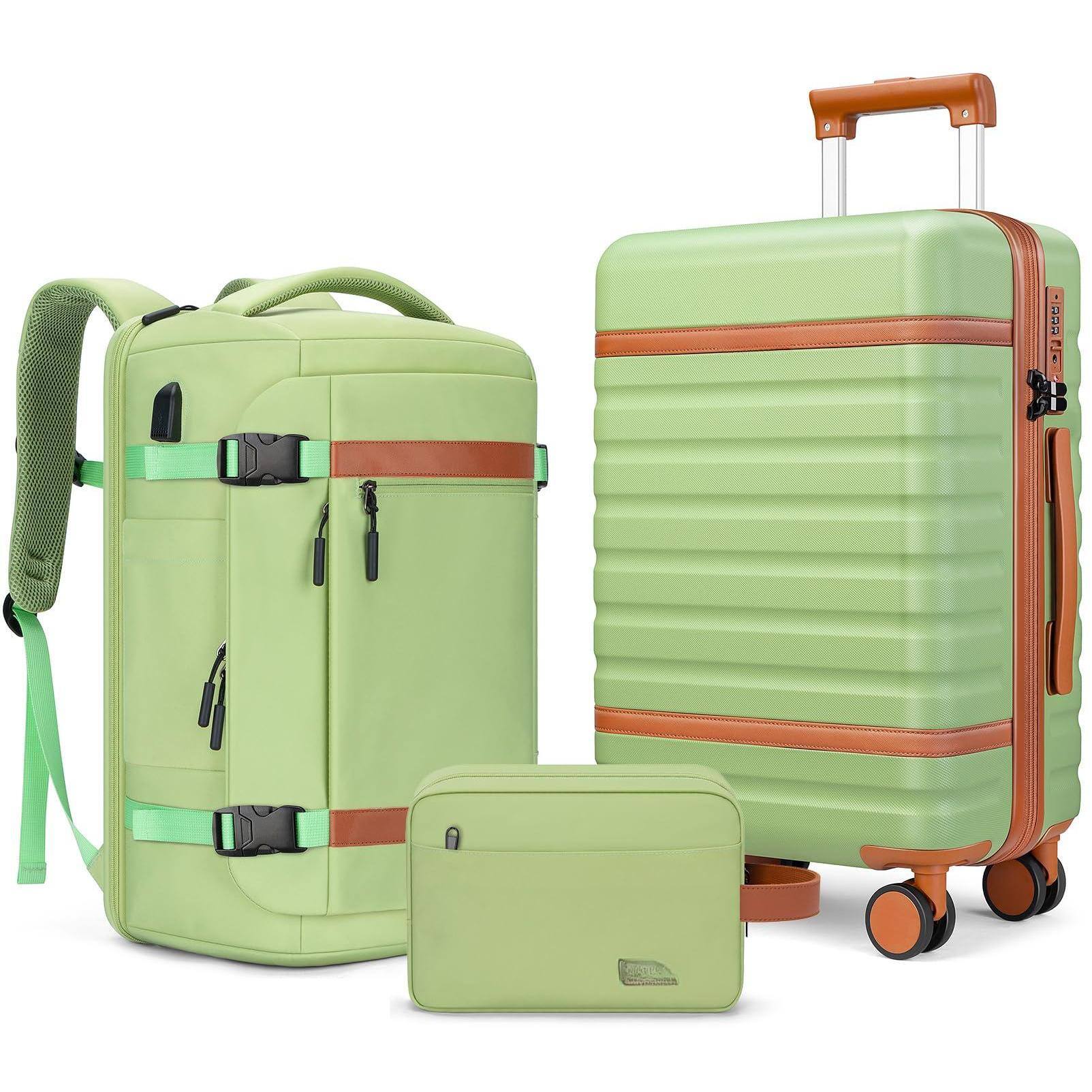 Avocado Green-3 Piece Set (20inch)