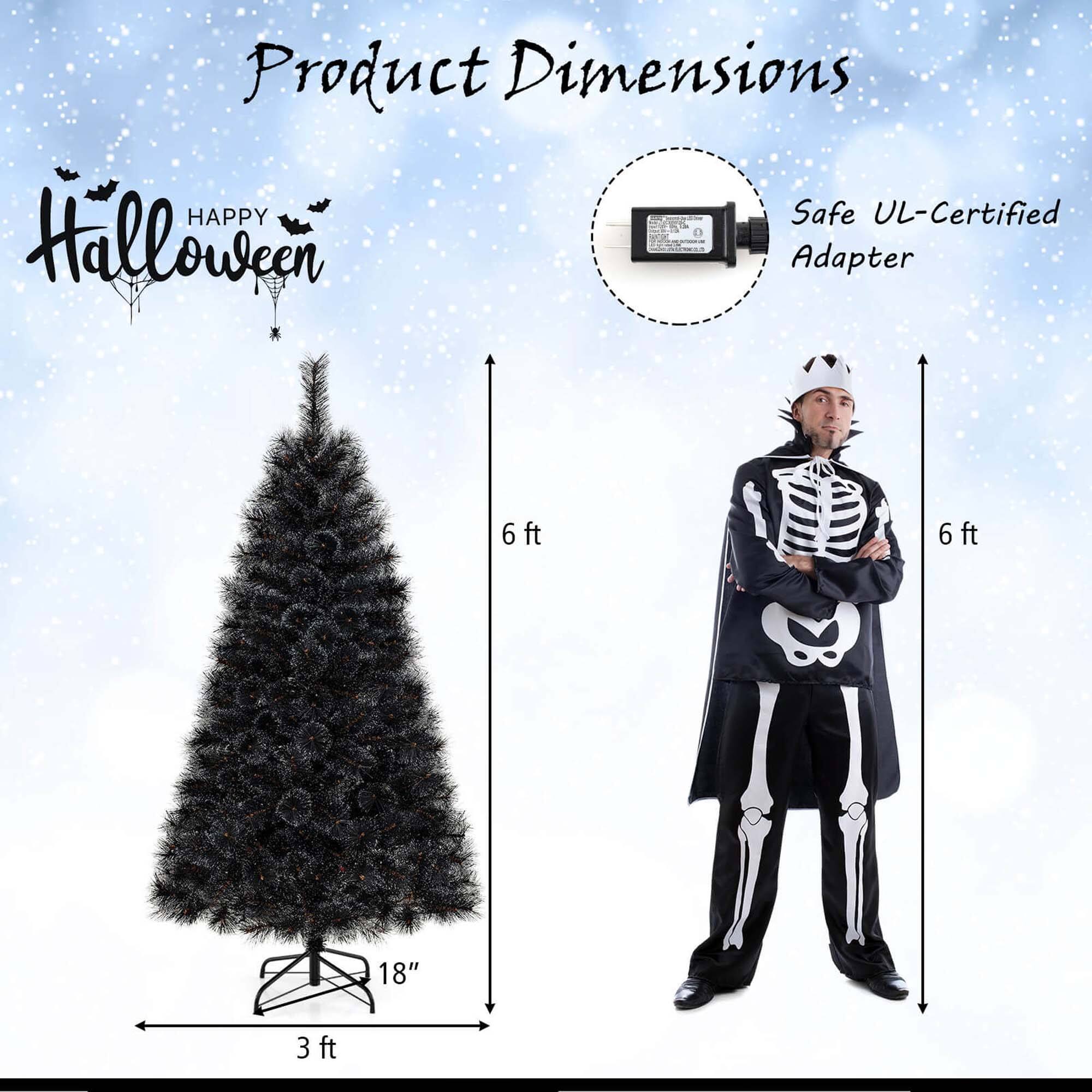 Product Dimensions: HAPPY Safe UL-Certified Halloween Adapter, 6 ft, 18", 3 ft.