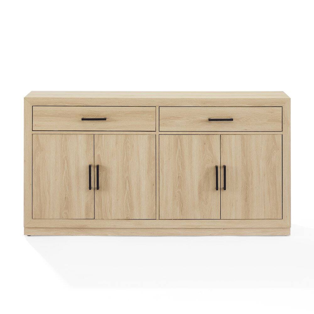 Alt View 2. Crosley Furniture - Isla Sideboard - Ash.