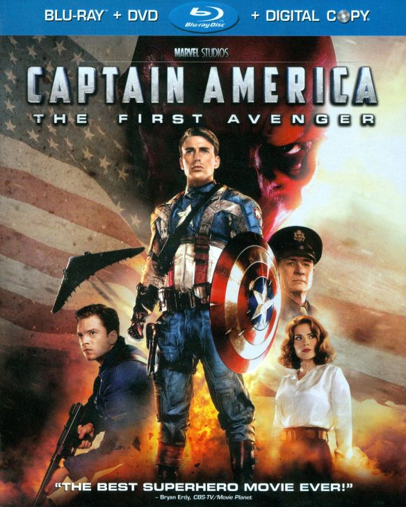  Captain America: The First Avenger [2 Discs] [Includes Digital Copy] [Blu-ray/DVD] [2011]