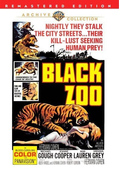 Black Zoo - DVD