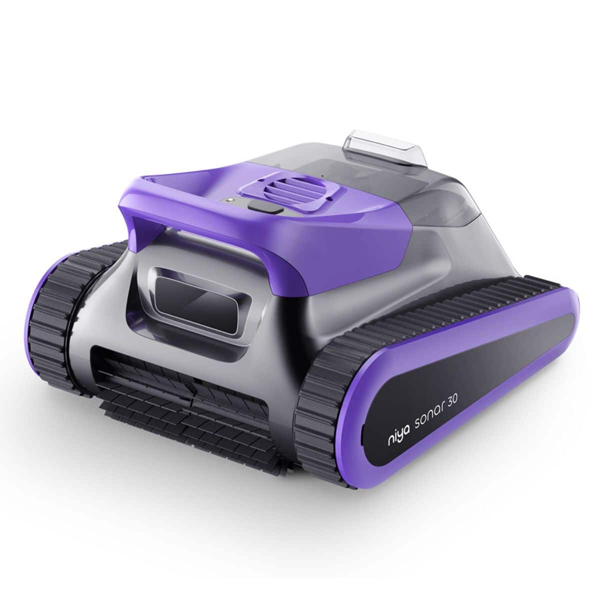 Niya - Sonar 30 Cordless Robotic Pool Vacuum Cleaner from the Creators of Dolphin, Scrubs Walls & Waterline - Front_Zoom