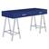 Angle Zoom. OSP Home Furnishings - Vivid 2 Drawer Desk - Lapis Blue/Chrome.