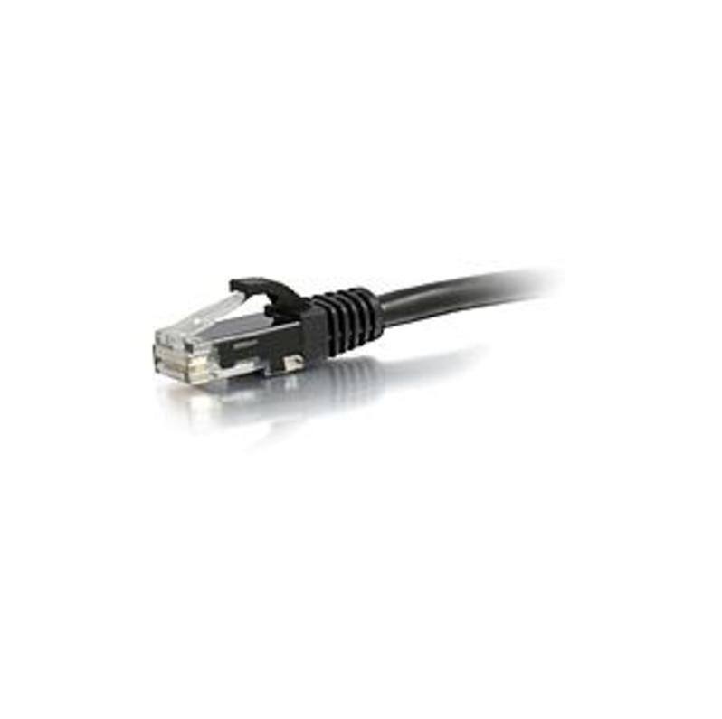Front. C2G - 10ft Cat6a Snagless Unshielded (UTP) Network Patch Ethernet Cable-Black - Category 6a for Network Device - RJ-45 Male - - Black.