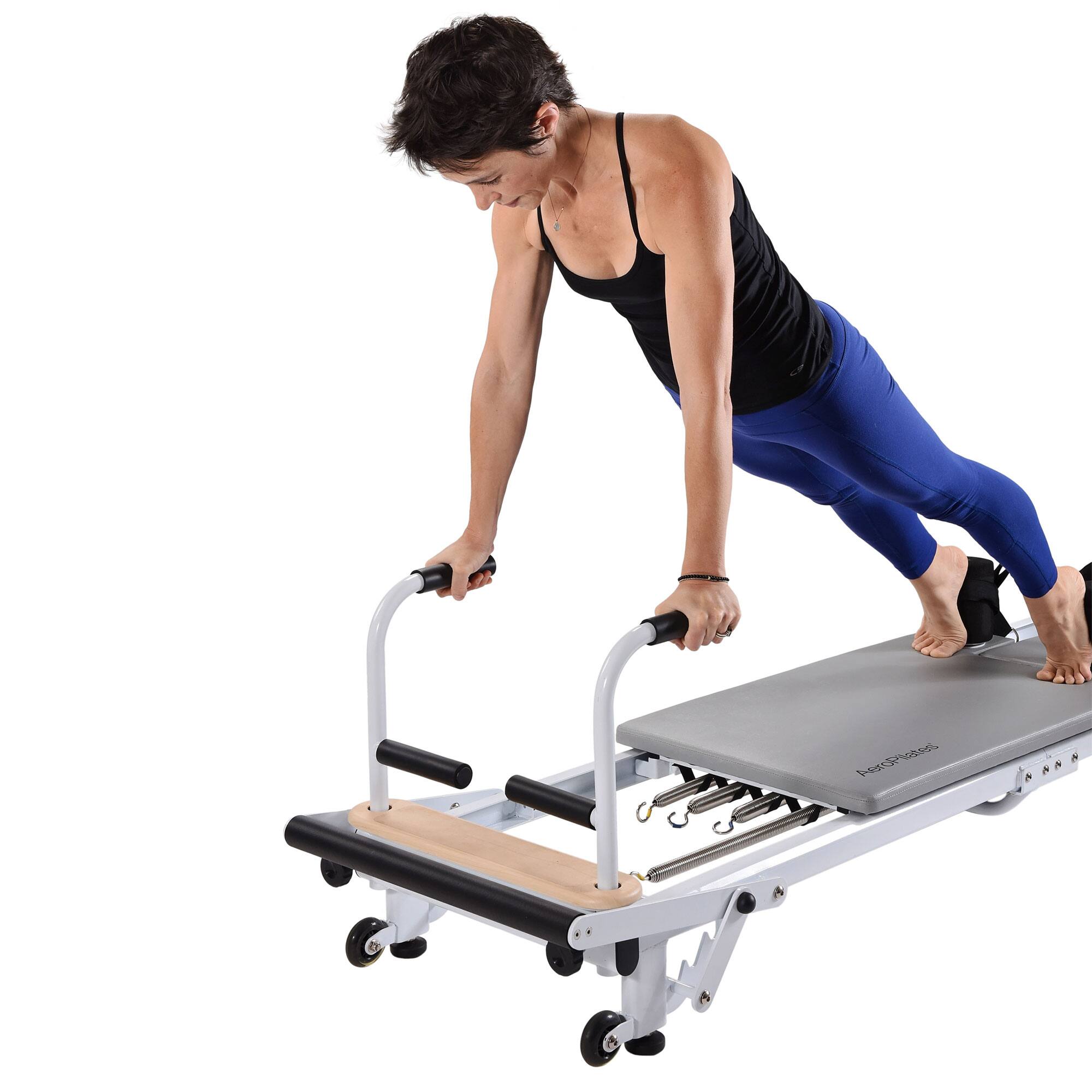 Alt View 8. Stamina Products - Stamina Precision Plank Bars Accessory for AeroPilates Precision Series Reformer - White.