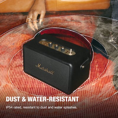 Marshall Kilburn III Portable Wireless Bluetooth Speaker with Bass Marshall Kilburn III Portable Wireless Bluetooth Speaker with Bass