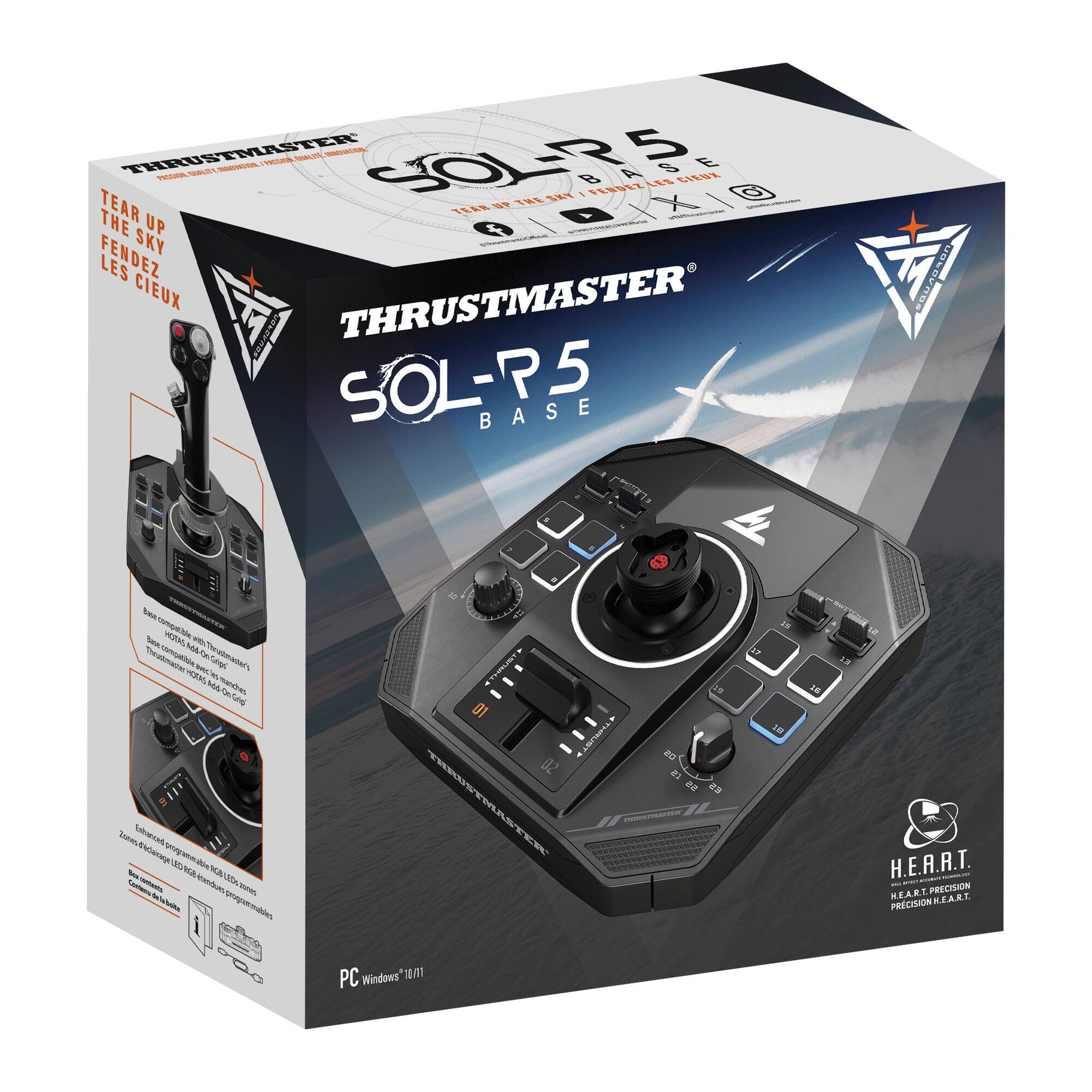 THRUSTMASTER SOL-R5 BASE

TEAR UP THE SKY
FENDEZ LES CIEUX

THRUSTMASTER SOL-R5 BASE

Base compatible avec Thrustmaster's TCA HOTAS X, TCA HOTAS Warbird, TCA HOTAS Cougar, TCA HOTAS Cougar X, TCA HOTAS Cougar Evo, TCA HOTAS Cougar Evo X, TCA HOTAS Cougar Evo 2, TCA HOTAS Cougar Evo 2 X, TCA HOTAS Cougar Evo 2.1, TCA HOTAS Cougar Evo 2.1 X, TCA HOTAS Cougar Evo 2.1.1, TCA HOTAS Cougar Evo 2.1.1 X, TCA HOTAS Cougar Evo 2.1.2, TCA HOTAS Cougar Evo 2.1.2 X, TCA HOTAS Cougar Evo 2.1.3, TCA HOTAS Cougar Evo 2.1.3 X, TCA HOTAS Cougar Evo 2.1.4, TCA HOTAS Cougar Evo 2.1.4 X, TCA HOTAS Cougar Evo 2.1.5, TCA HOTAS Cougar Evo 2.1.5 X