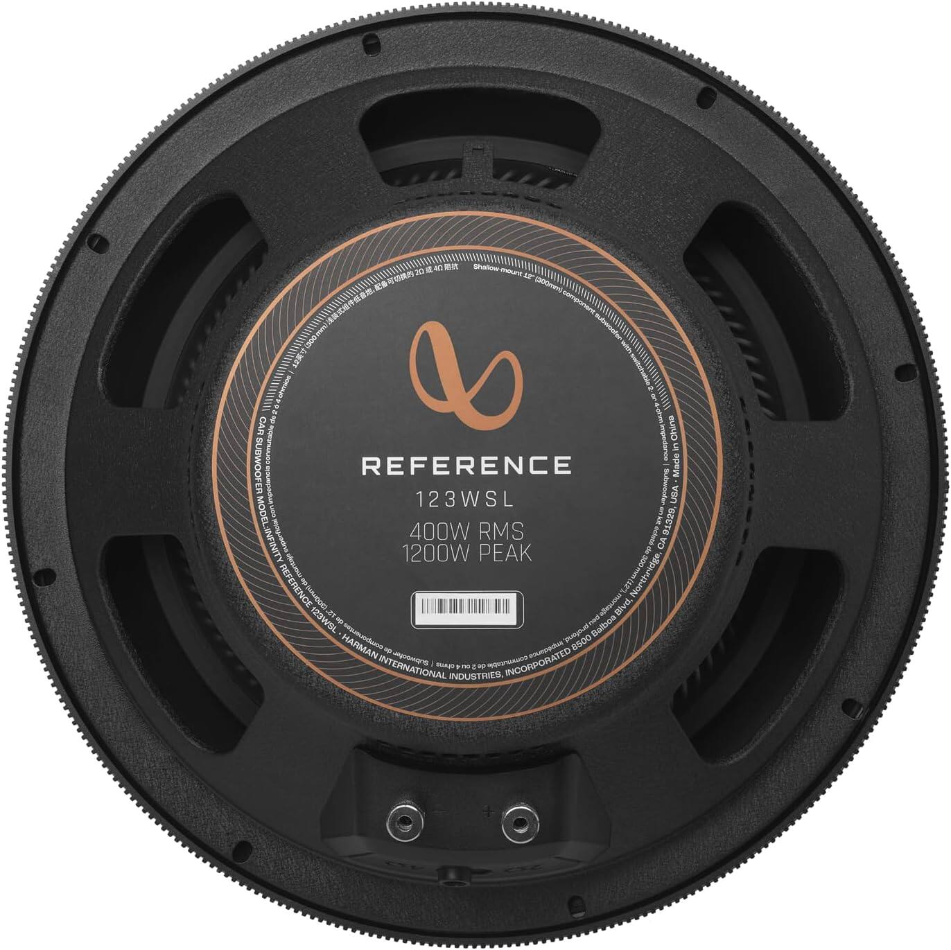 Infinity REFERENCE 123W Reference Series 12 Inch Subwoofer