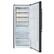 Alt View 4. Forno Appliances - Maderno 13.6 Cu. Ft. Right Swing Upright Convertible Freezer with Antique Brass Handles - Black.