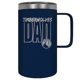 Great American Products - Minnesota Timberwolves Dad 18oz. Hustle Travel Mug - Multicolor
