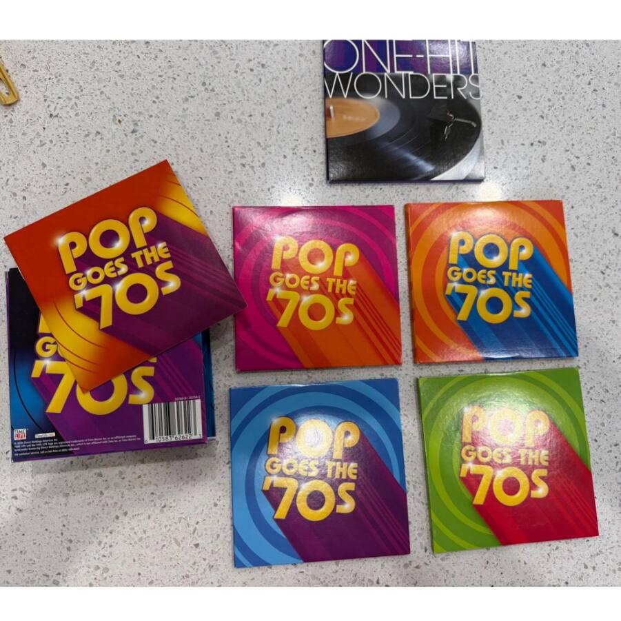Angle. Pop Goes the 70s by Various artists 2020, 10 Disc-Set.