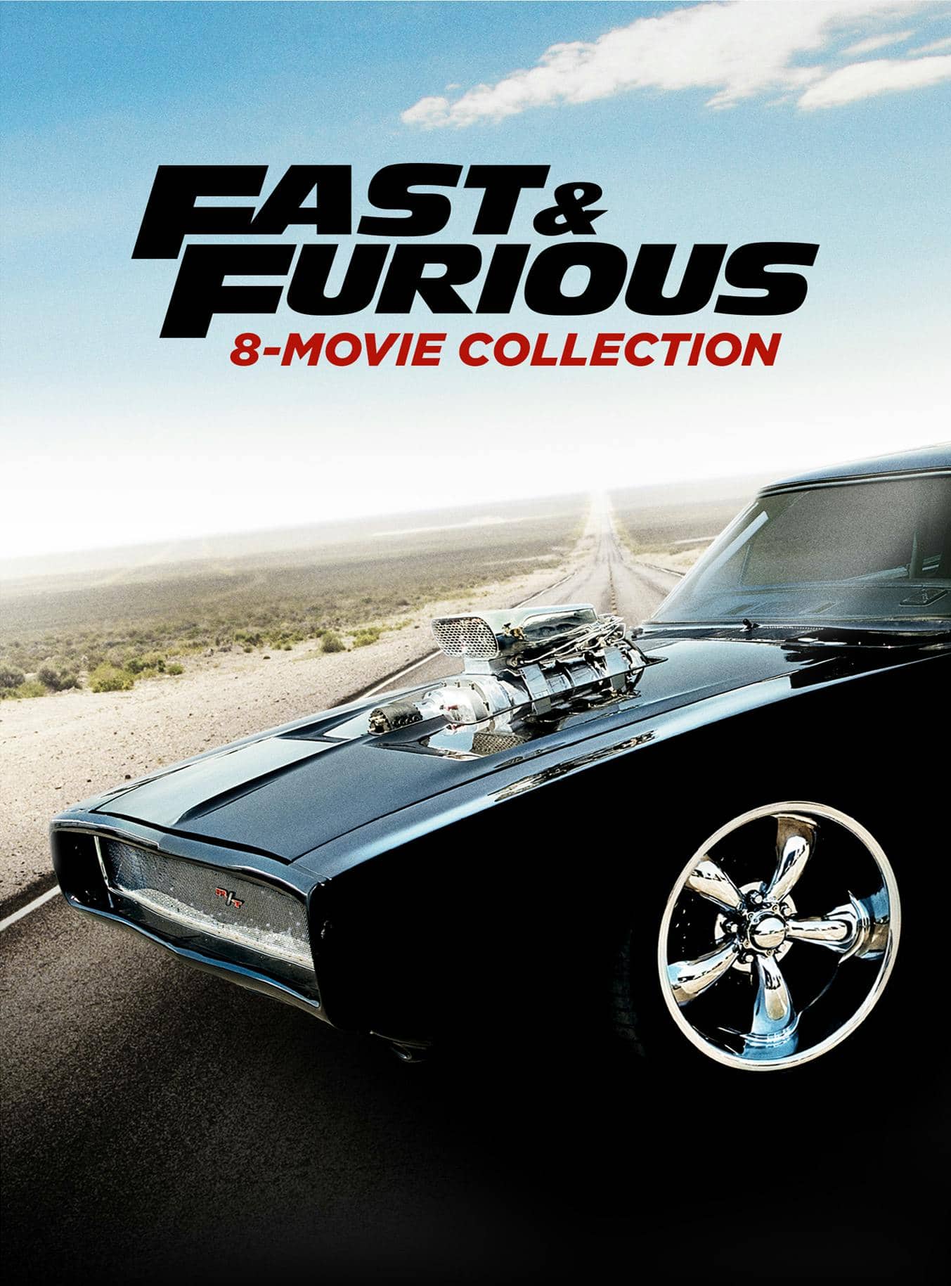 Front. Fast & Furious: 8-movie Collection (DVD Set) [DVD].