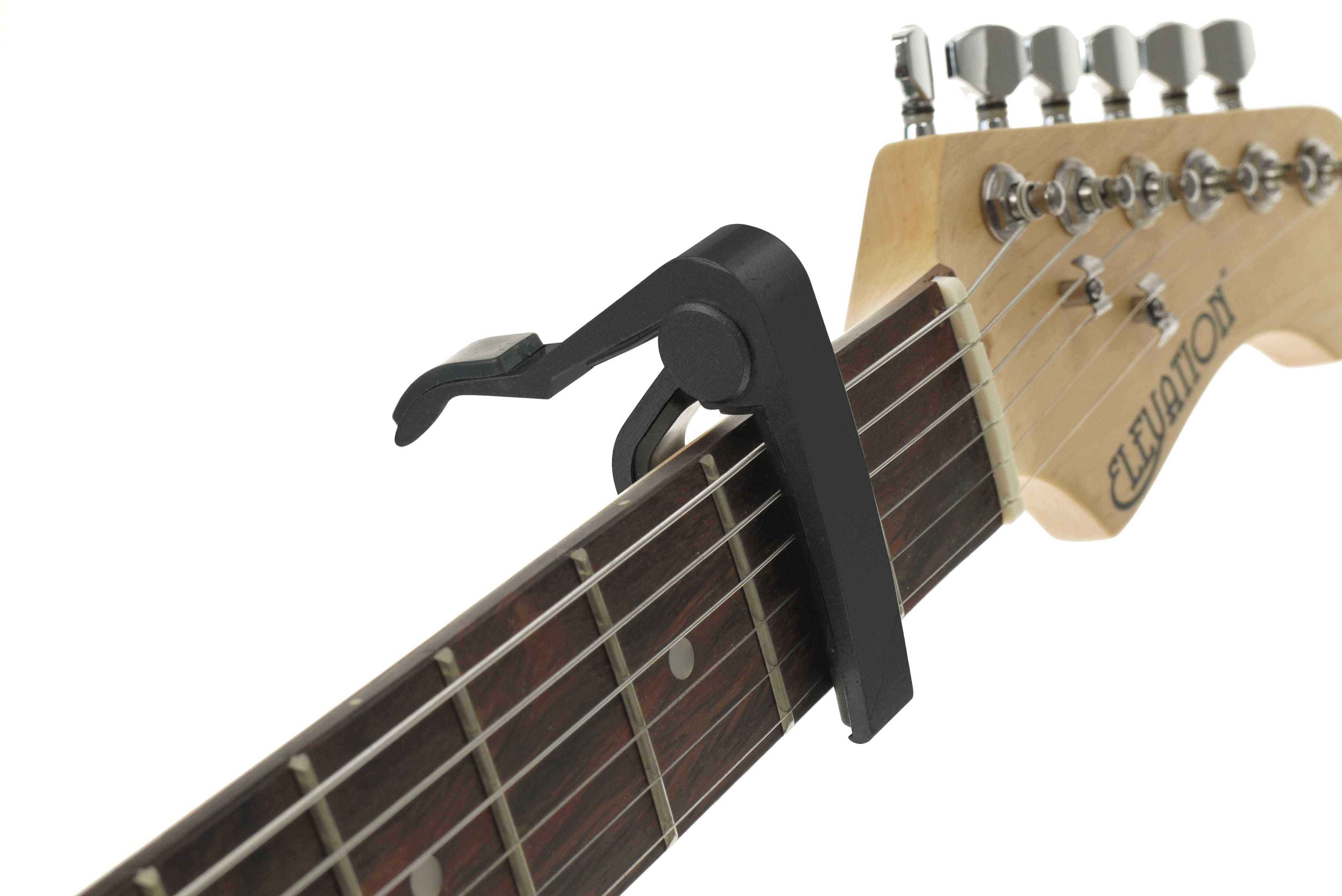 Rockjam Guitar Capo Cast Aluminum Spring Loaded Capo For Acoustic