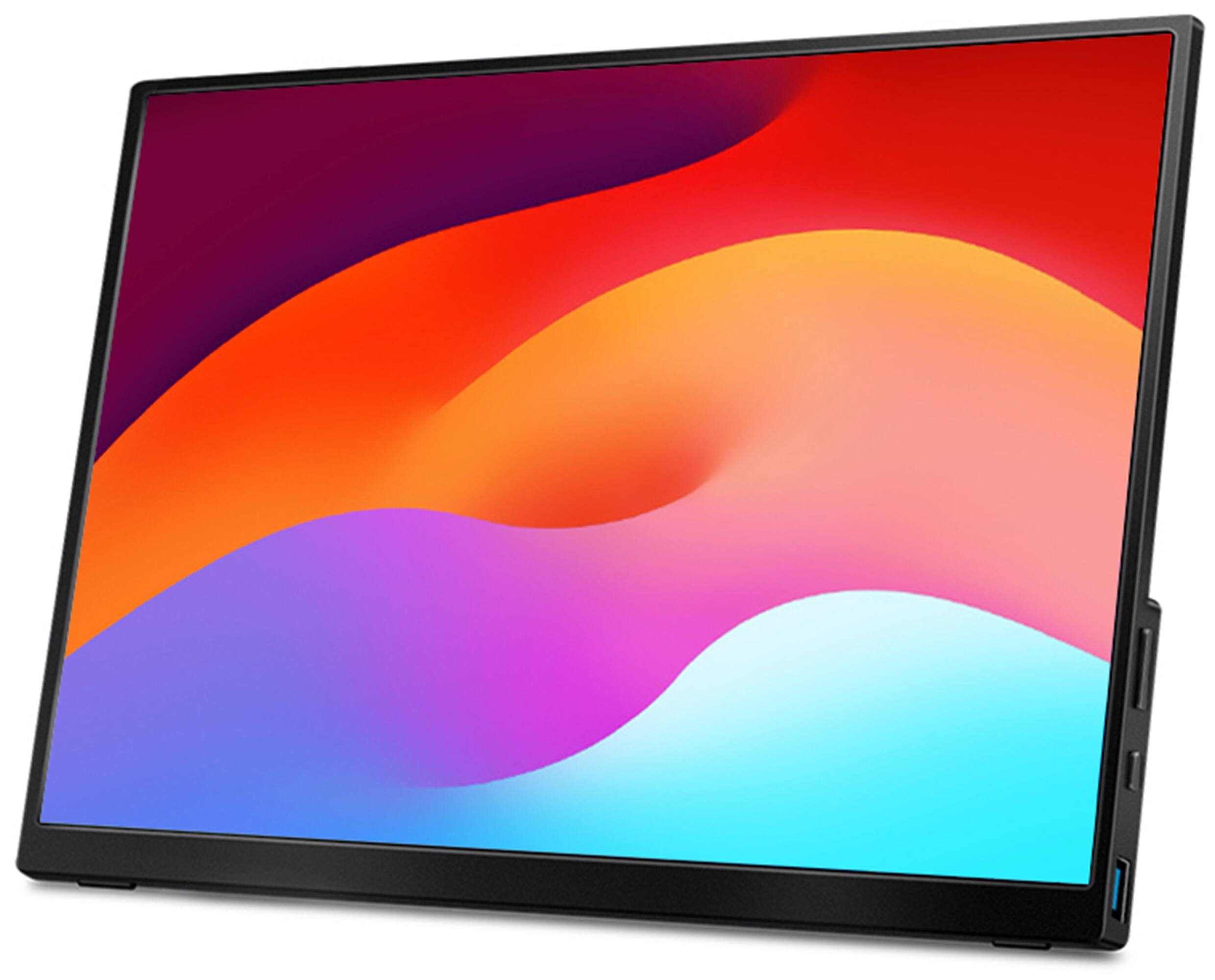 Alt View 14. MINIX - 16" Portable Monitor, 1200P FHD IPS Screen, 100% sRGB, HDMI, Laptop Monitor Compatible with PC, Mac, Phone, Xbox, Switch - SF16 (Non-Touch Edition).