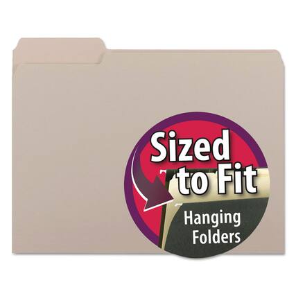 Sized to Fit
Hanging Folders