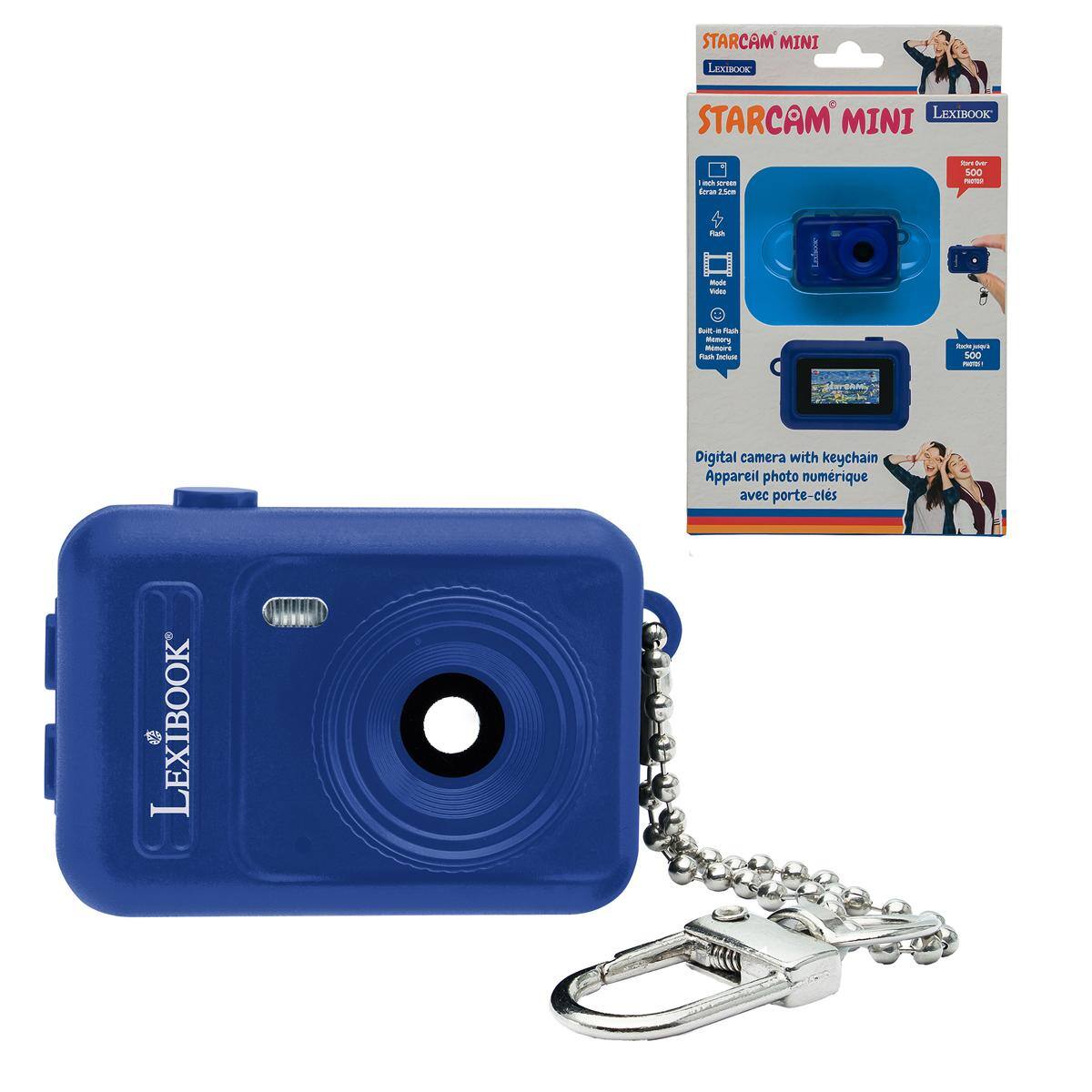 Lexibook - Keychain Miniature Digital Camera Light Blue with built-in Flash memory price history on PriceWatchPro